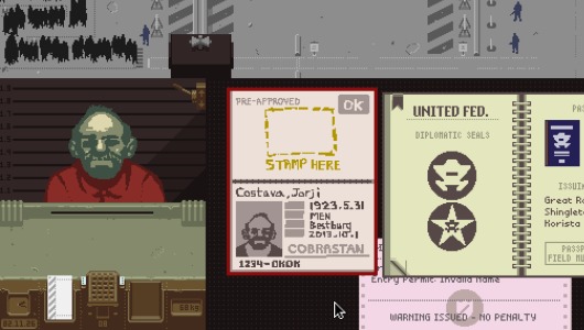 We're making a game like papers please, what do you think? : r/papersplease
